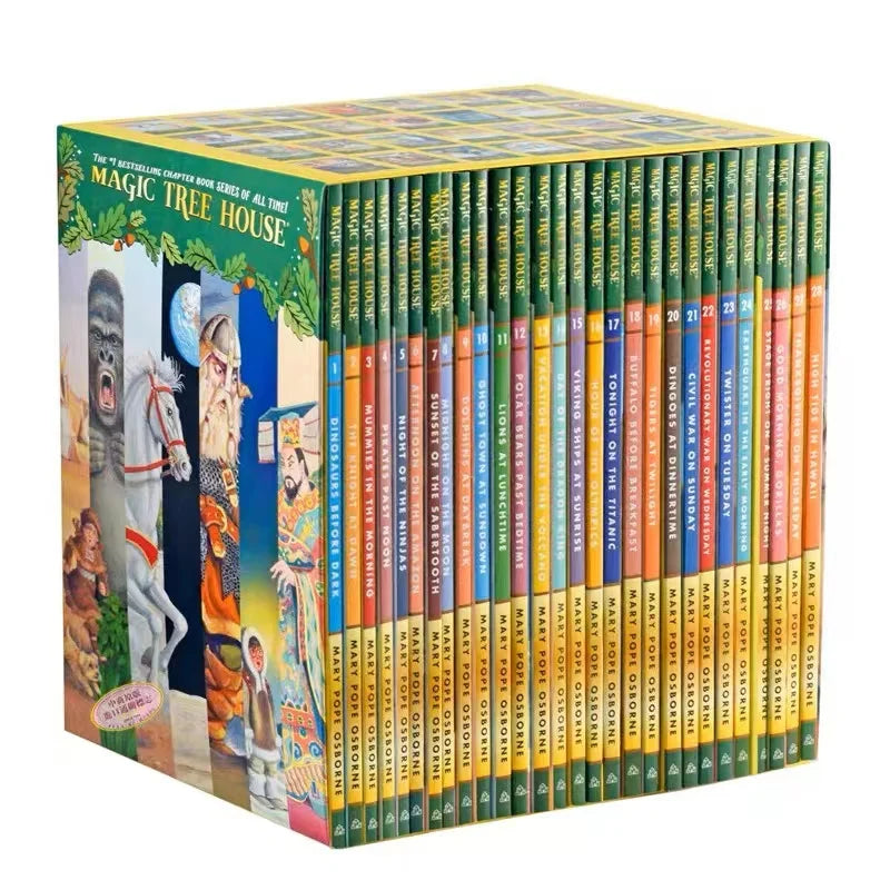 28 Books/Set Magic Tree House 1-28 English Reading Books Children'S English Chapter Bridge Book