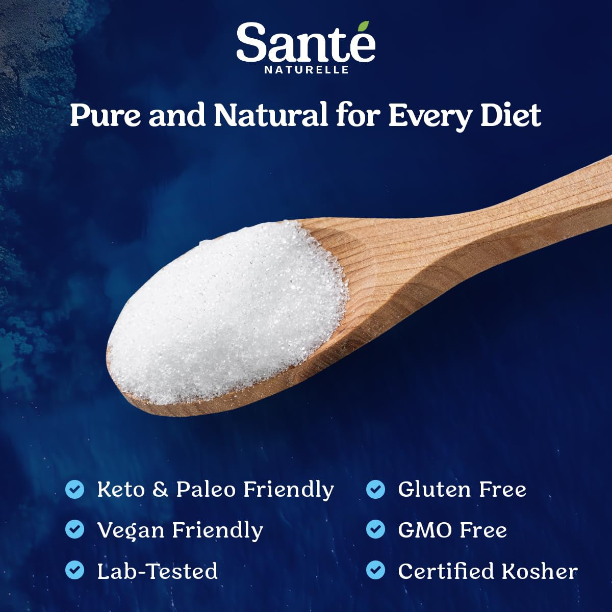Celtic Salt Organic Fine Ground - 1.1Lb (18Oz) Unrefined French Mineral Sea Salt Organic, Rich in 82+ Minerals, 100% Natural & Hand Harvested Sal Celtica