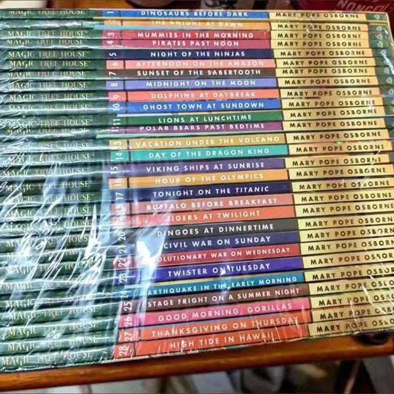 28 Books/Set Magic Tree House 1-28 English Reading Books Children'S English Chapter Bridge Book