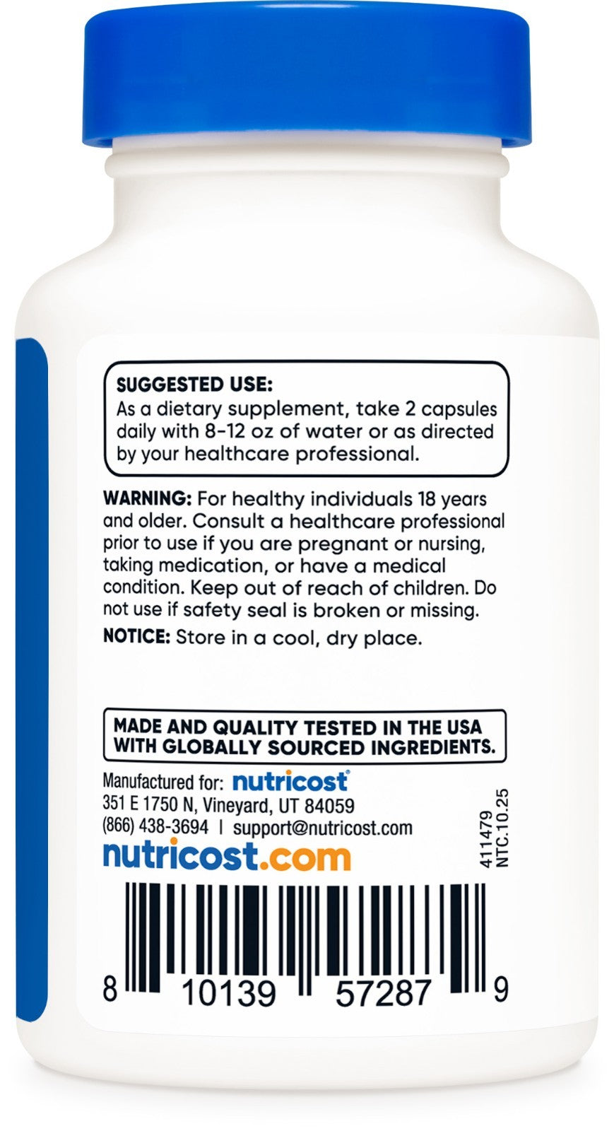 Nutricost Berberine Hcl 600Mg, 60 Capsules - Gluten Free, Vegetarian & Non-Gmo