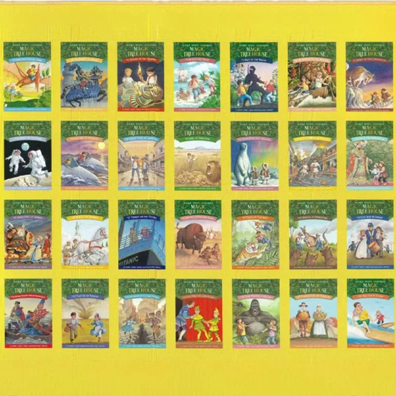 28 Books/Set Magic Tree House 1-28 English Reading Books Children'S English Chapter Bridge Book